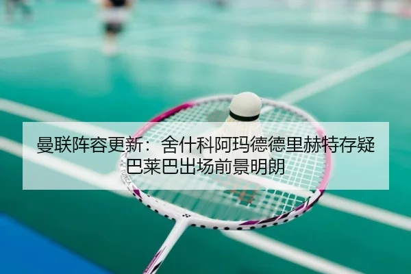 曼联阵容更新:舍什科阿玛德德里赫特存疑 巴莱巴出场前景明朗